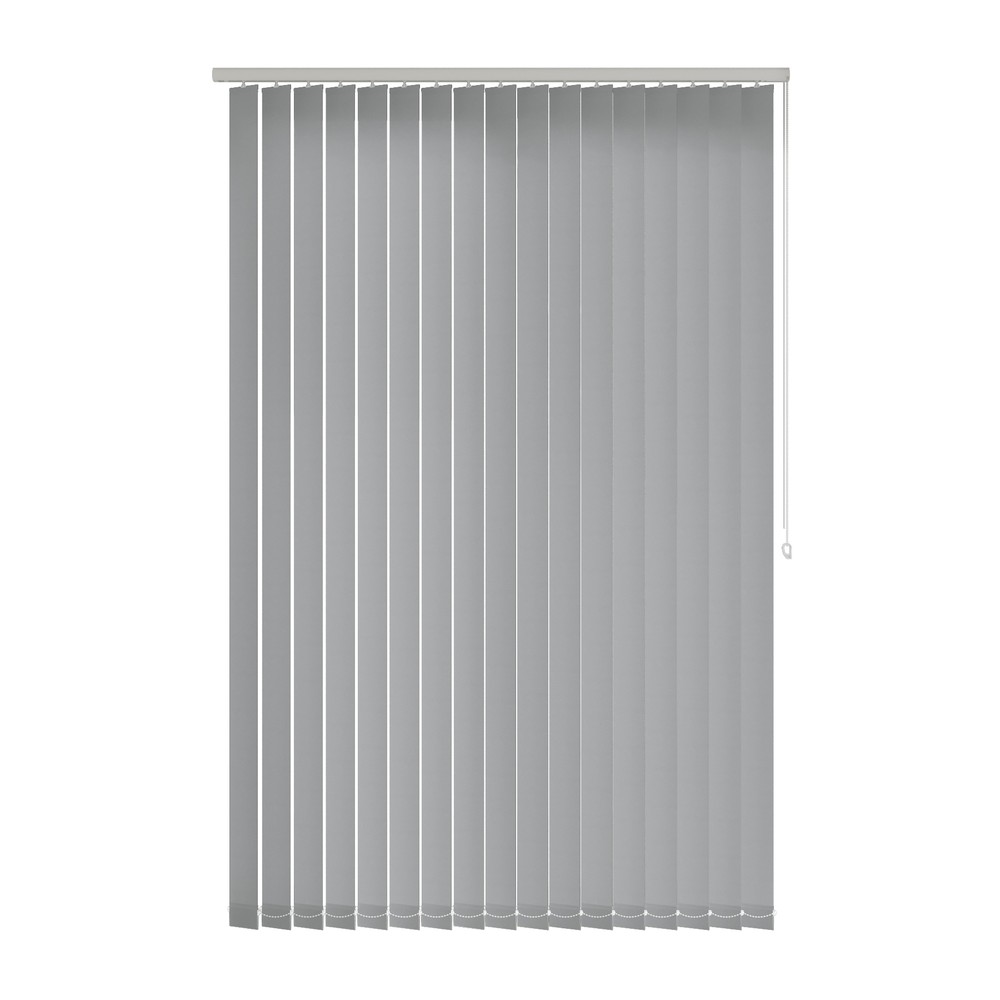 Steel: The Fabric Box Vertical Blinds Kobe Steel