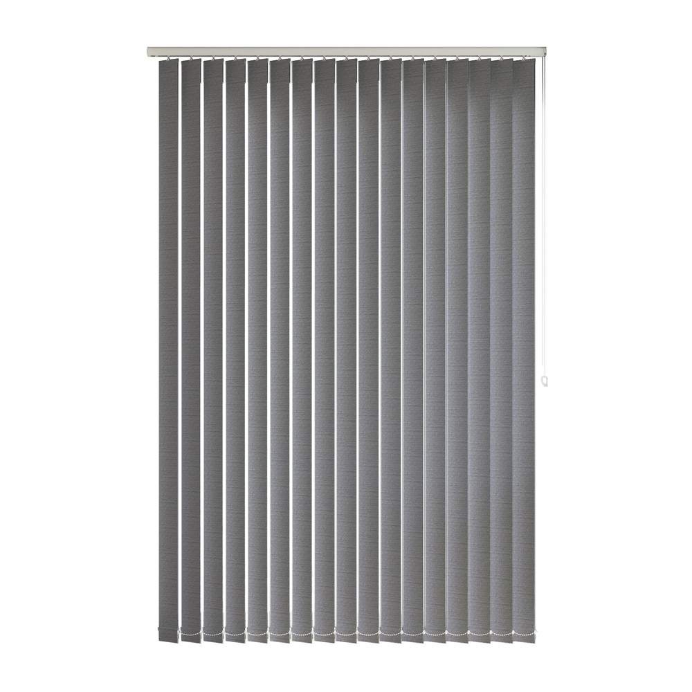 Chalk: The Fabric Box Vertical Blinds Renzo Chalk