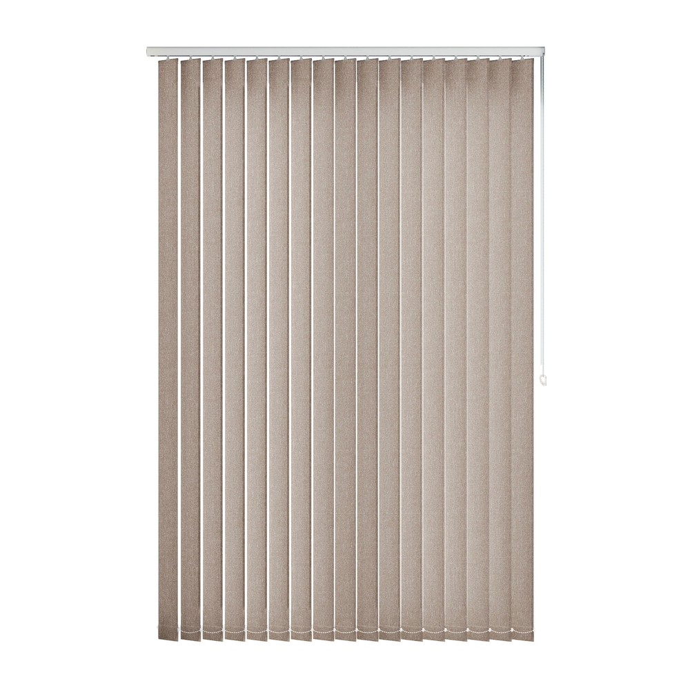 Dusk: The Fabric Box Vertical Blinds Henlow Dusk