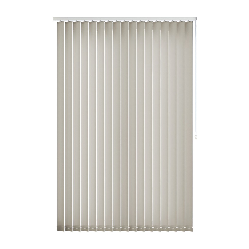 Dove: The Fabric Box Vertical Blinds Splash Dove