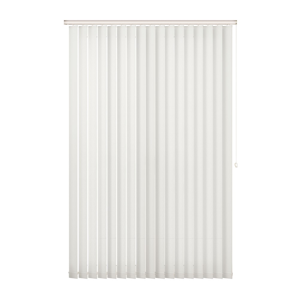 Cream: The Fabric Box Vertical Blinds Unilux Cream