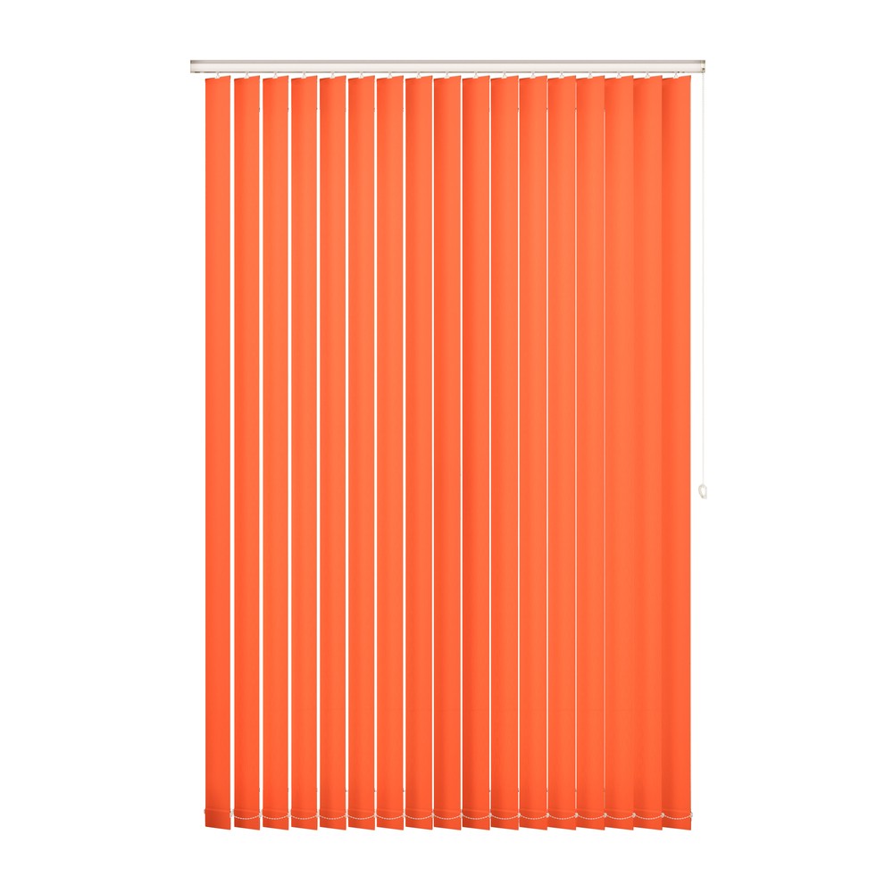 Heat: The Fabric Box Vertical Blinds Splash Heat