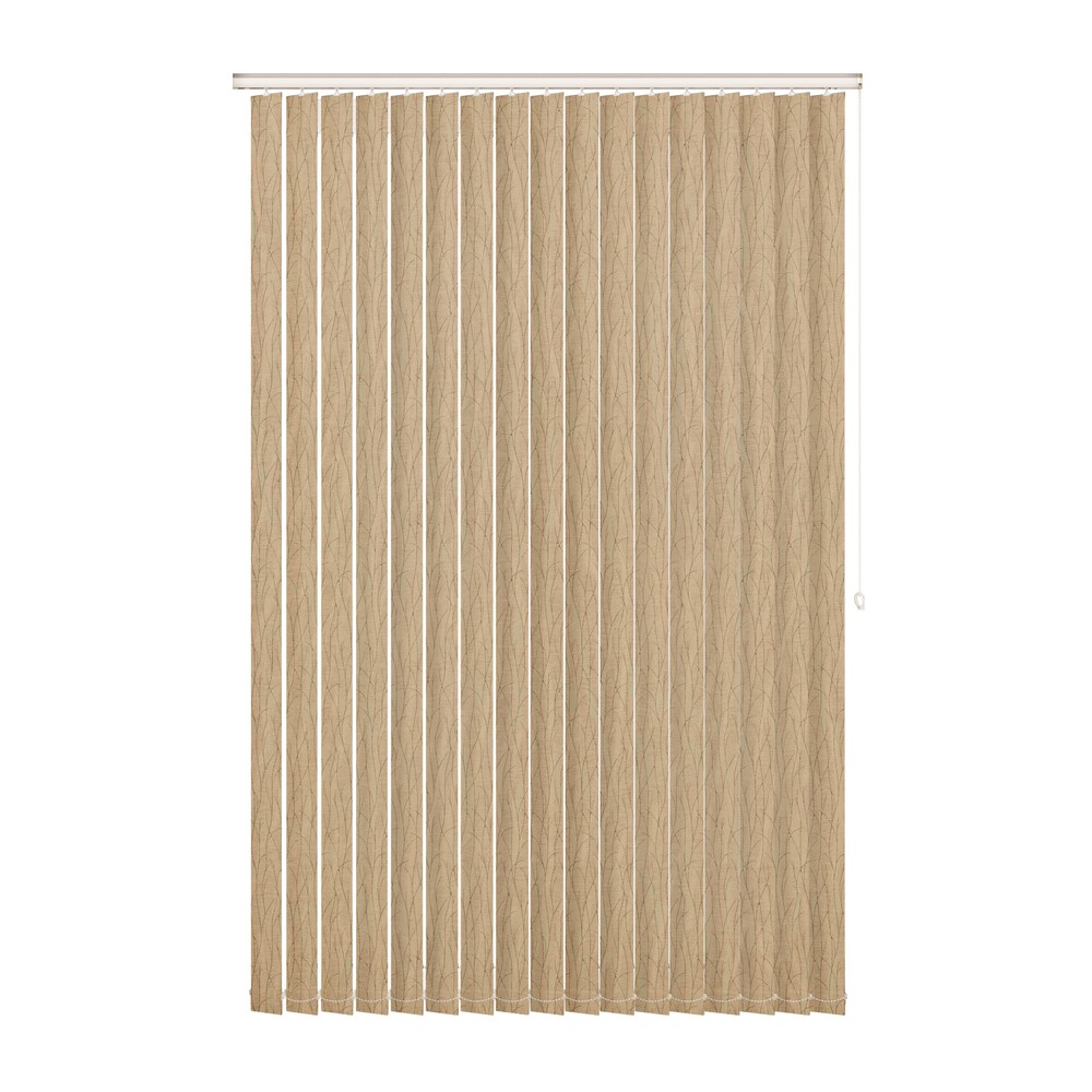 Stucco: The Fabric Box Vertical Blinds Sio Stucco