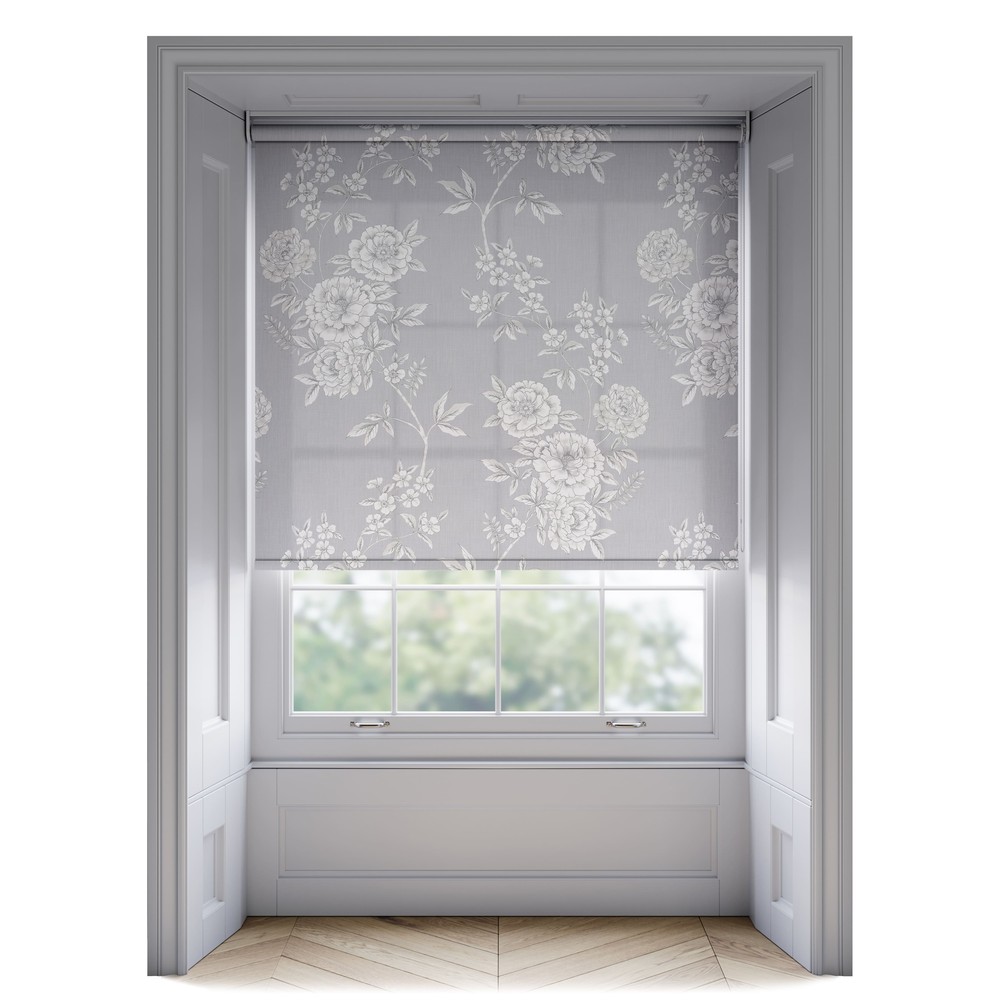 Mist: The Fabric Box Roller Tallulah Mist 1