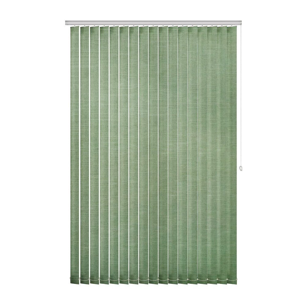 Fern: The Fabric Box Vertical Blinds Hayden Fern