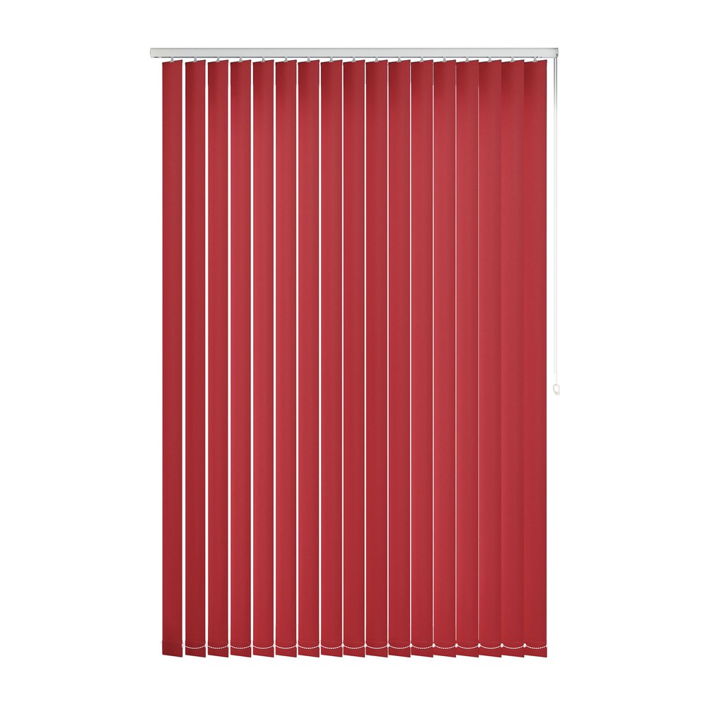 Ruby: The Fabric Box Vertical Blinds Bella Ruby