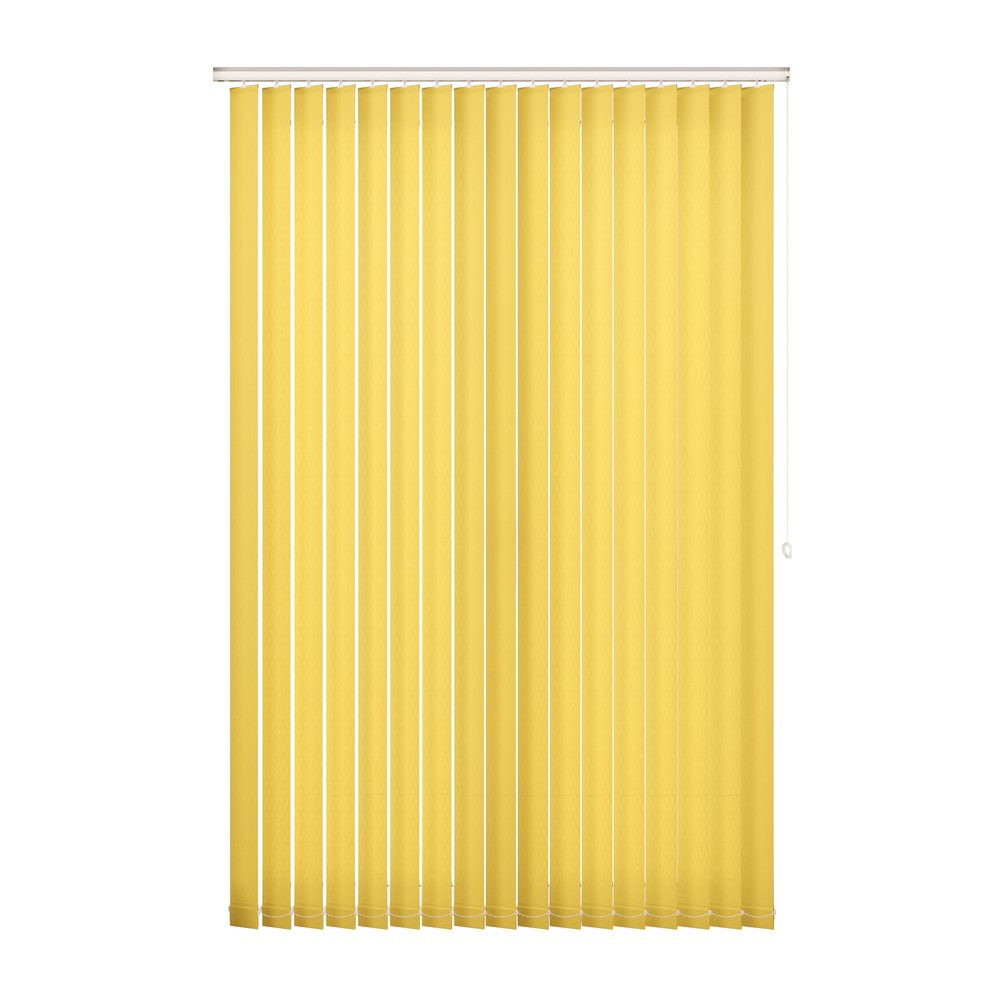 Shine: The Fabric Box Vertical Blinds Splash Shine