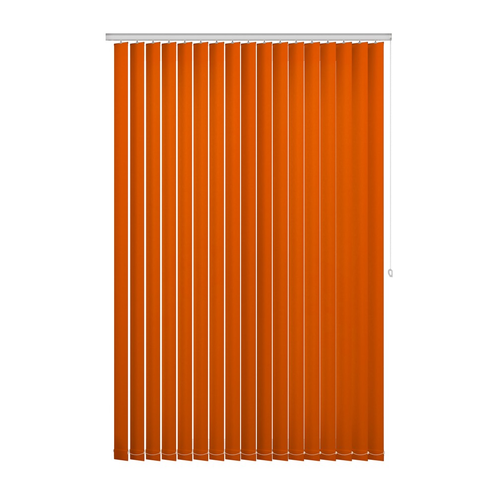 Heat: The Fabric Box Vertical Blinds Bella Heat