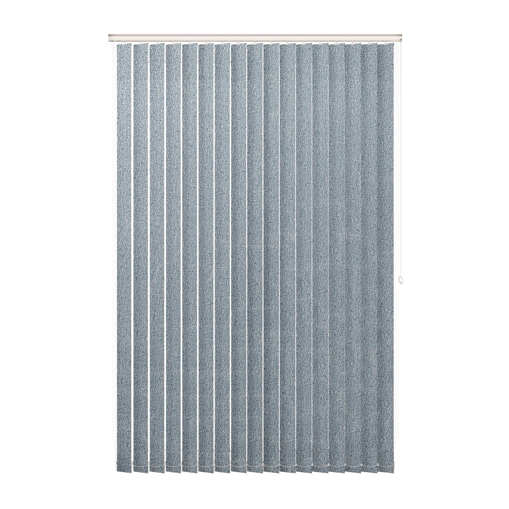 Denim: The Fabric Box Vertical Blinds Devon Denim
