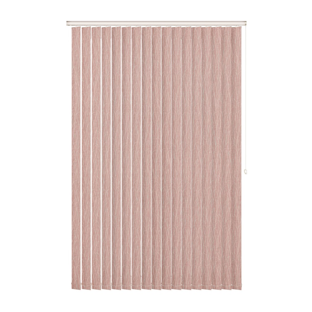 Rossa: The Fabric Box Vertical Blinds Sio Rossa