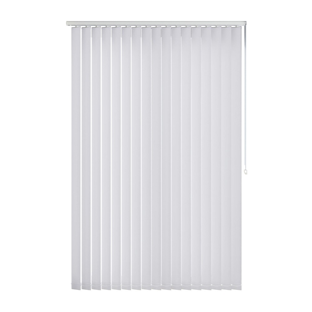 Frost: The Fabric Box Vertical Blinds Bella Frost