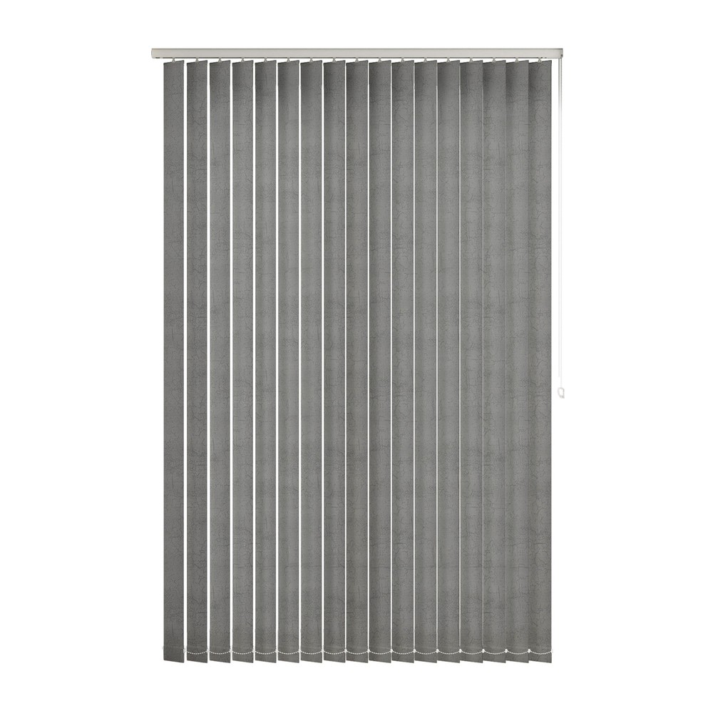 Ash: The Fabric Box Vertical Blinds Metz Ash