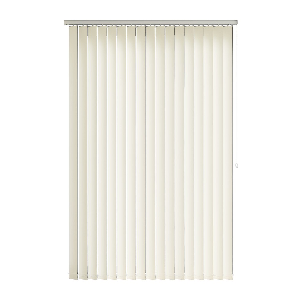 Haze: The Fabric Box Vertical Blinds Sirocco Haze