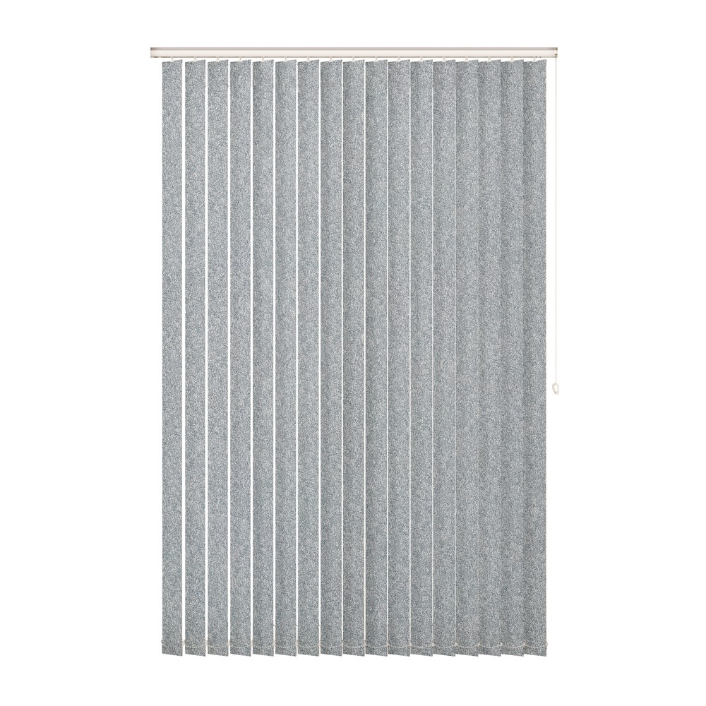 Denim: The Fabric Box Vertical Blinds Glimpse Denim