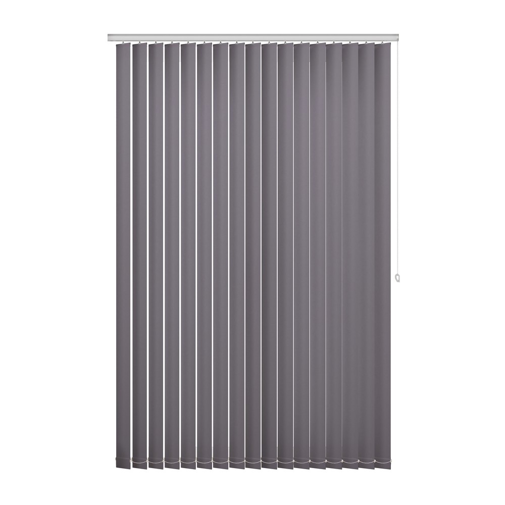 Sloe: The Fabric Box Vertical Blinds Bella Sloe